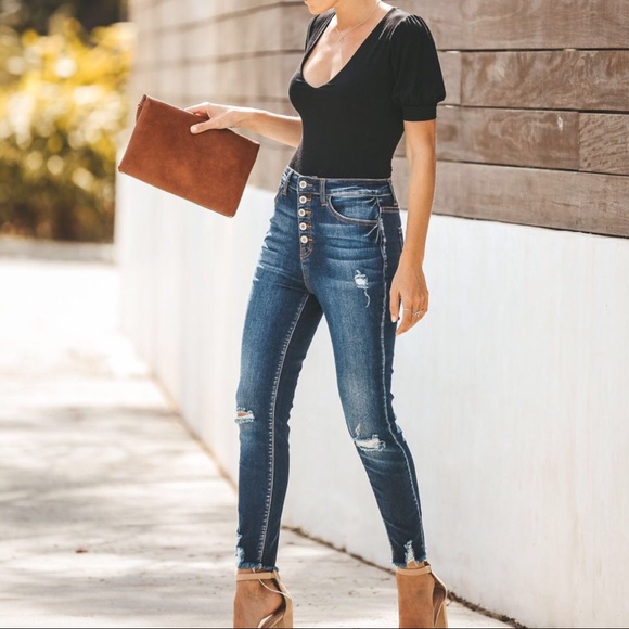 50% CLEARANCE 🎄Roxy Puff Sleeved Bodysuit - Picture 5 of 8